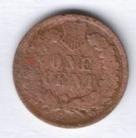 1 цент 1900 г. США