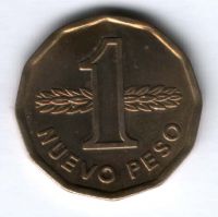 1 песо 1978 г. Уругвай