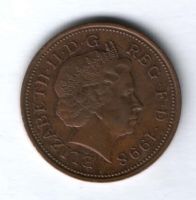 2 пенса 1998 г. Великобритания