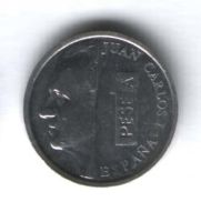 1 песета 2001 г. Испания