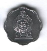 2 цента 1978 г. Шри-Ланка