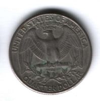 1/4 доллара 1980 г. США, P