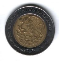 5 песо 2011 г. Мексика