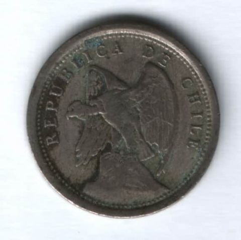 10 сентаво 1923 г. Чили