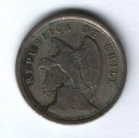 10 сентаво 1923 г. Чили