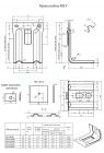 Чертеж кронштейна усиленного ККУ для облицовки фасада от производителя