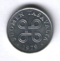 1 пенни 1979 г. Финляндия