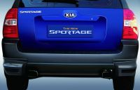Накладки тюнинг заднего бампера KIA Sportage '04- P83001F500 Kia