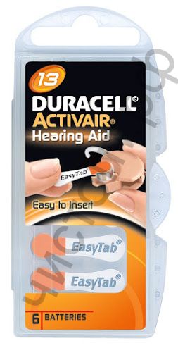 Duracell DA13 /6BL ActiveAir Nugget Box ZA13