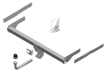 Фаркоп (тсу) Brink, крюк на болтах, тяга 2т