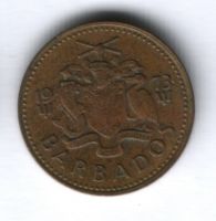 5 центов 1973 г. Барбадос