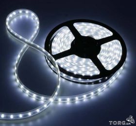 Светодиодная лента LED  12V 5 метров  (Влагостойкая) ( 5 вариантов цвета)