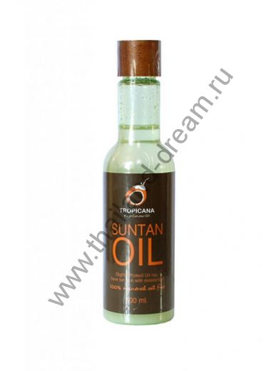 ТАЙСКОЕ МАСЛО ДЛЯ ЗАГАРА SUNTAN OIL TROPICANA 100МЛ