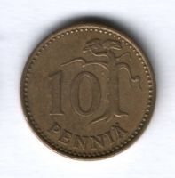 10 пенни 1972 г. Финляндия