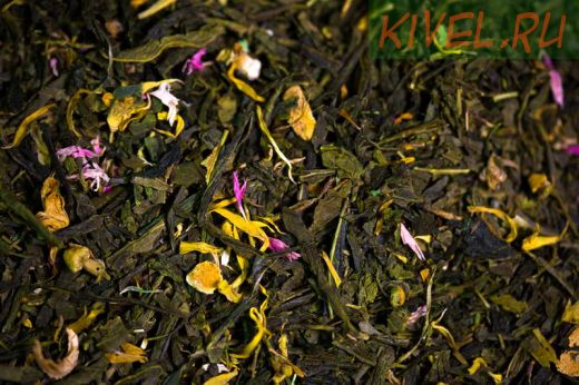 Чай зелёный ароматизированный Японская липа