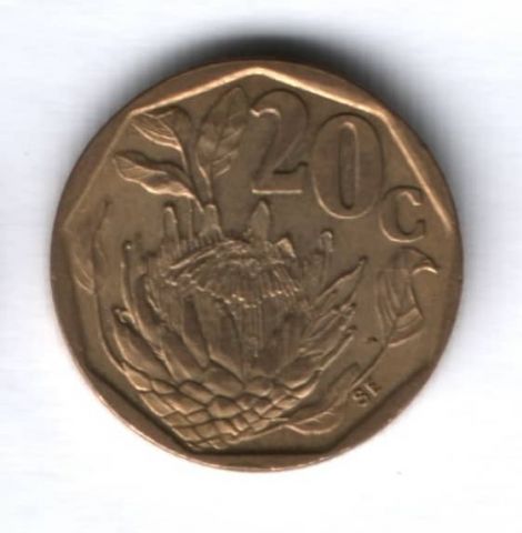20 центов 1994 г. ЮАР