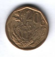 20 центов 1994 г. ЮАР
