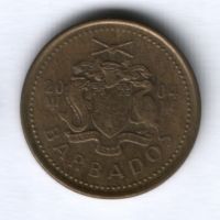 5 центов 2004 г. Барбадос