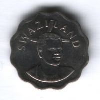 5 центов 2007 г. Свазиленд