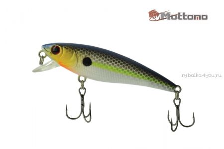 Воблер Mottomo Bang Minnow 65SP 6,3g Sexy Shad