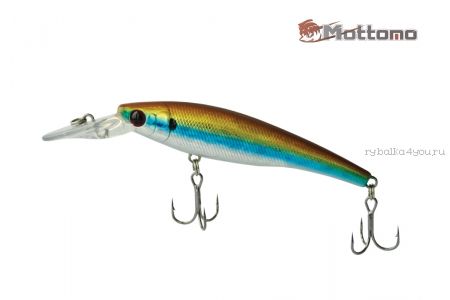 Воблер Mottomo Bang MR 70SP 6,8g Gold Shiner