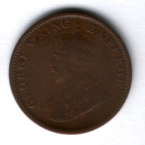 1/4 анны 1936 г. Индия