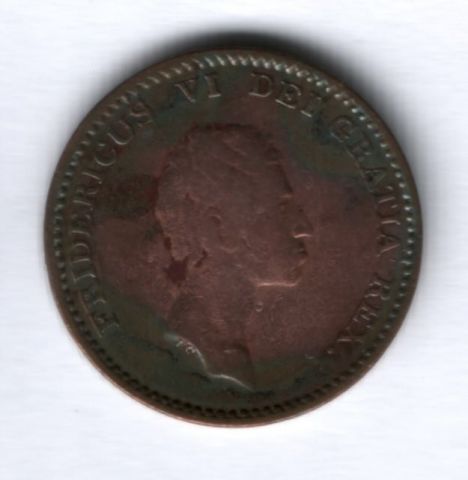 1 скиллинг 1813 г. Дания