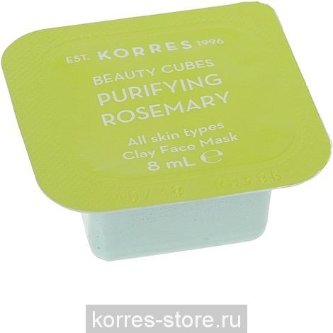 KORRES ОЧИЩАЮЩАЯ МАСКА С РОЗМАРИНОМ ДЛЯ ВСЕХ ТИПОВ КОЖИ