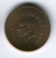 5000 лир 1995 г. Турция, XF