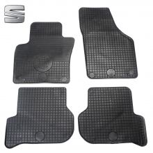 Коврики Seat Toledo / Altea / Leon от 2004 - 2008 в салон резиновые Gumarny Zubri (Чехия) - 4 шт.