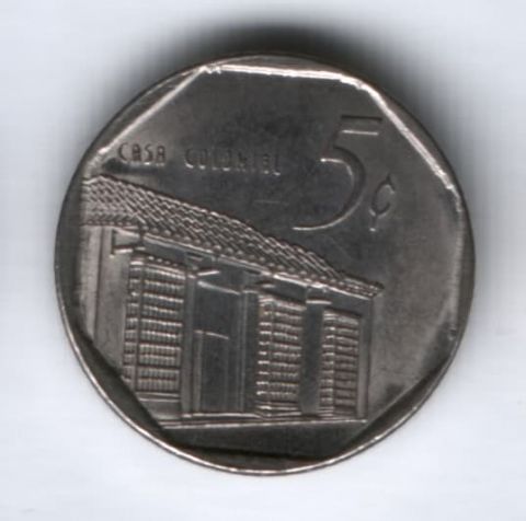 5 сентаво 2000 г. Куба