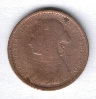 1/2 пенни 1888 г. Великобритания