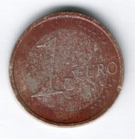 1 евро 2002 г. Германия