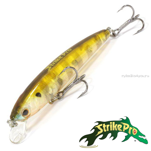 Воблер Strike Pro Alpha Minnow 60SP 3,5gr #A68G