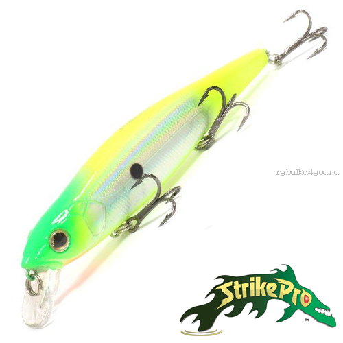 Воблер Strike Pro Jer-O Minnow 130 27,8gr #A133T