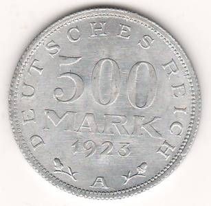 500 марок 1923 г. Германия
