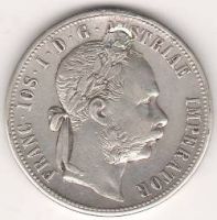 1 флорин 1879 г. Австрия