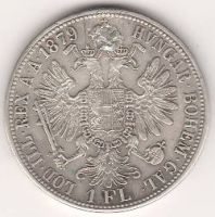 1 флорин 1879 г. Австрия
