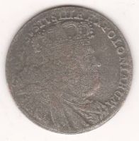 18 грошей 1754 г. Польша