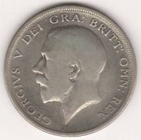 1/2 кроны 1920 г. Англия