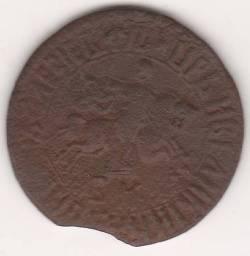 1 копейка 1706 г. БК Петр I