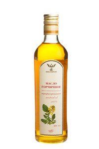 Масло горчичное, стекло