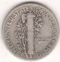 Дайм 1942 г. США