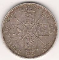 1 флорин 1887 г. Англия