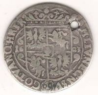 1/4 талера 1623 г. Польша