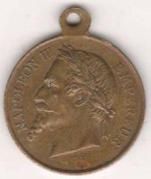 Медаль Франция 1867 г.
