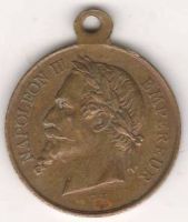 Медаль Франция 1867 г.