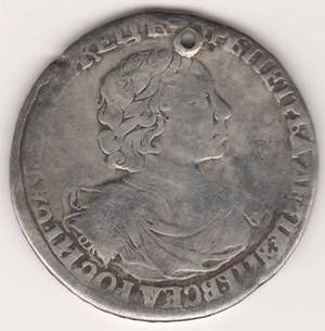 1 рубль 1719 г. Петр I