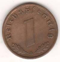 1 пфенниг 1939 г. Германия