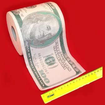 Туалетная бумага - 100 $